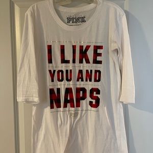 Victoria’s Secret PINK oversized sleep shirt